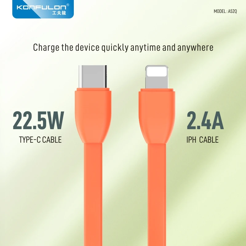 Imagem -04 - Konfulon-banco de Potência 30000mah pd 22.5w Carregador Rápido Banco de Potência Portátil Cabos Bateria Sobressalente para Acampamento ao ar Livre