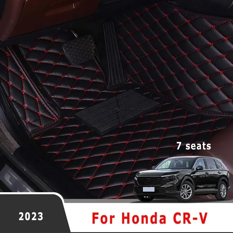 

For Honda CR-V CRV CR V 2025 2024 2023 (7 Seats) Car Floor Mats Interior Carpets Foot Pads Auto Accessories Replacement Vehicles