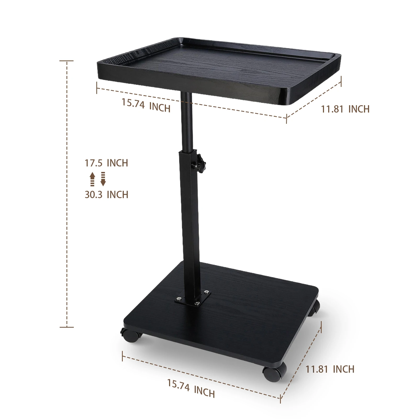 ارتفاع قابل للتعديل أريكة طاولة جانبية بسيطة المحمول تخزين مكتب السرير الزاوية C على شكل طاولة شاي القهوة غرفة المعيشة المنزلي السرير #4