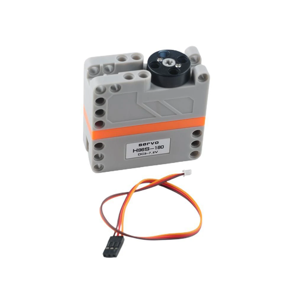 13KG Building Block Servo Motor 180 360 Degree High Torque Digital Metal Gear Compatible with legoeds DIY Robot MOC Car Vehicles