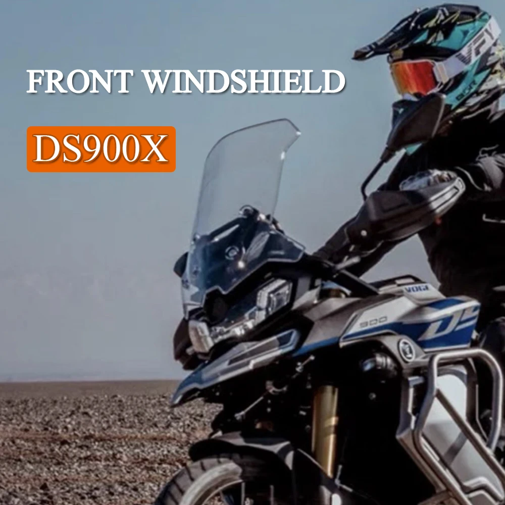 For Loncin VOGE Valico DS900X Wind Screen Deflector DSX900 Motorcycle Front Windscreen DS 900 X Increase Height Front Windshield