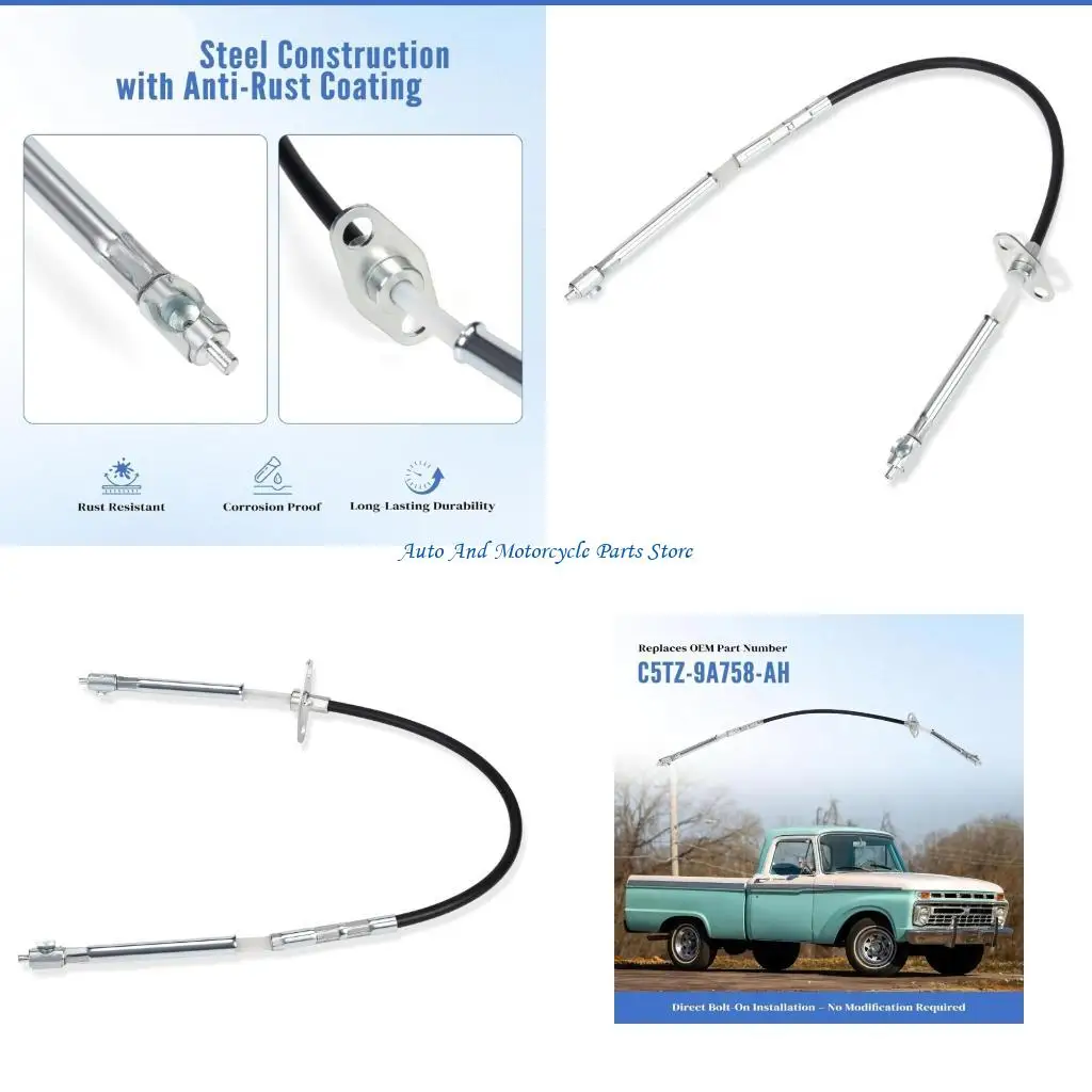 P9FD Speed Regulation Cable For 1965 1966 F100 F250 F350 Designed For 352 Power Unit Direct Alternative Part C5TZ9A758AH
