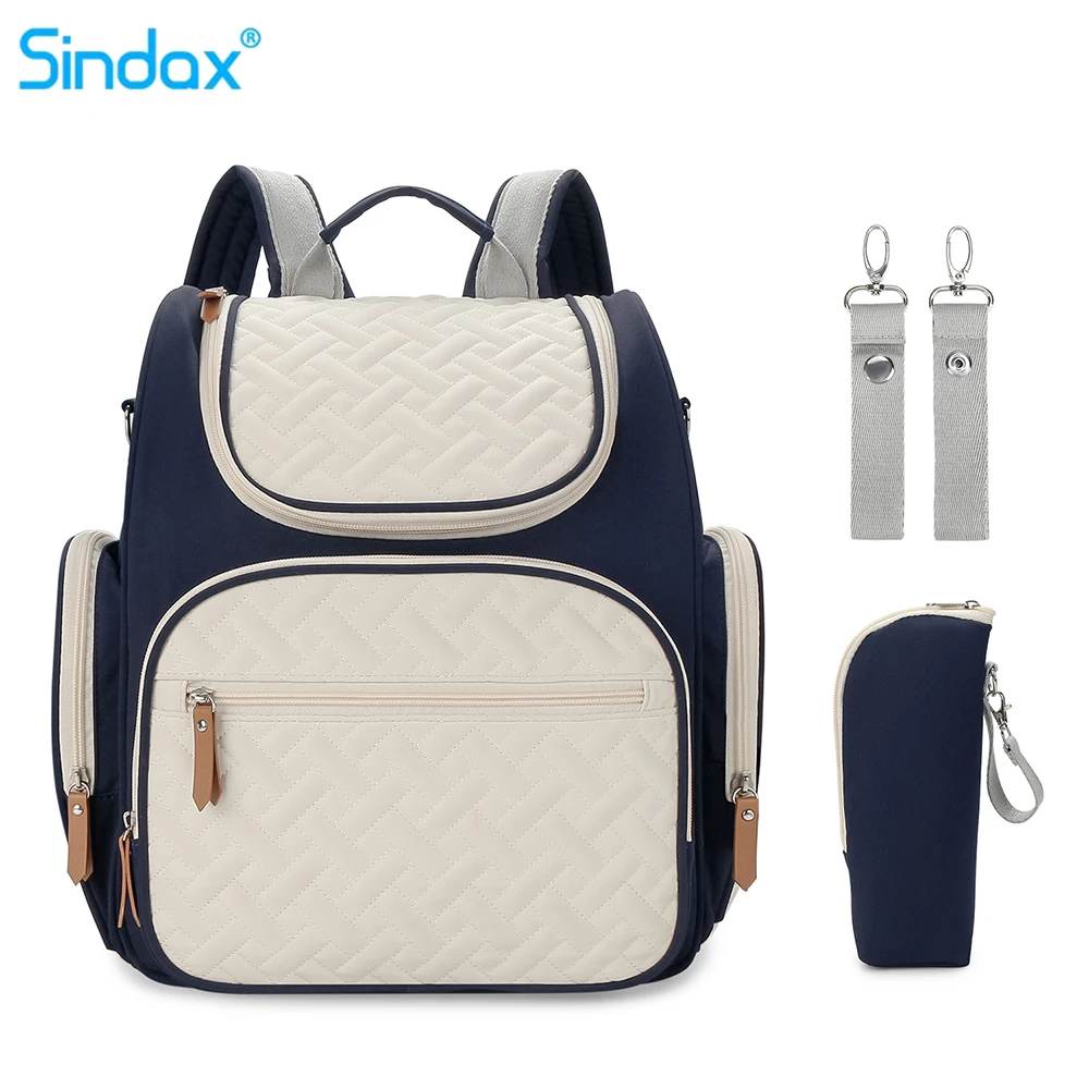 

Large Capacity Mommy Bag Diaper Backpack Lightweight Baby Care Bag New Fashionable Outdoor Portable Pregnant Woman Backpack ﻿