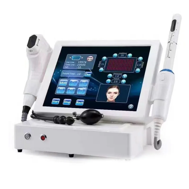 3D 4D หลายแถว Dot แกะสลัก Beauty Salon Instrument Facial Enhancement Body Shaping และฟื้นฟูผิว