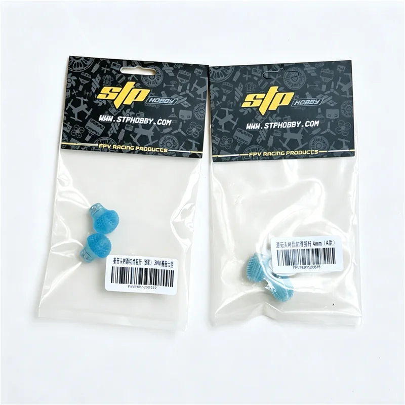 STPHOBBY 3mm 4mm Anti-Slip Transmitter Stick Caps, Multiple Shape Resin Rocker Heads for RC Radio Controller