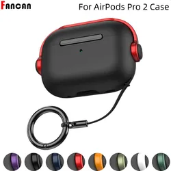 Para AirPods Pro2 funda disfruta de la música gato mecánico para Airpods Pro funda 3D Musical Boy funda para Airpods 4 con llavero 2024