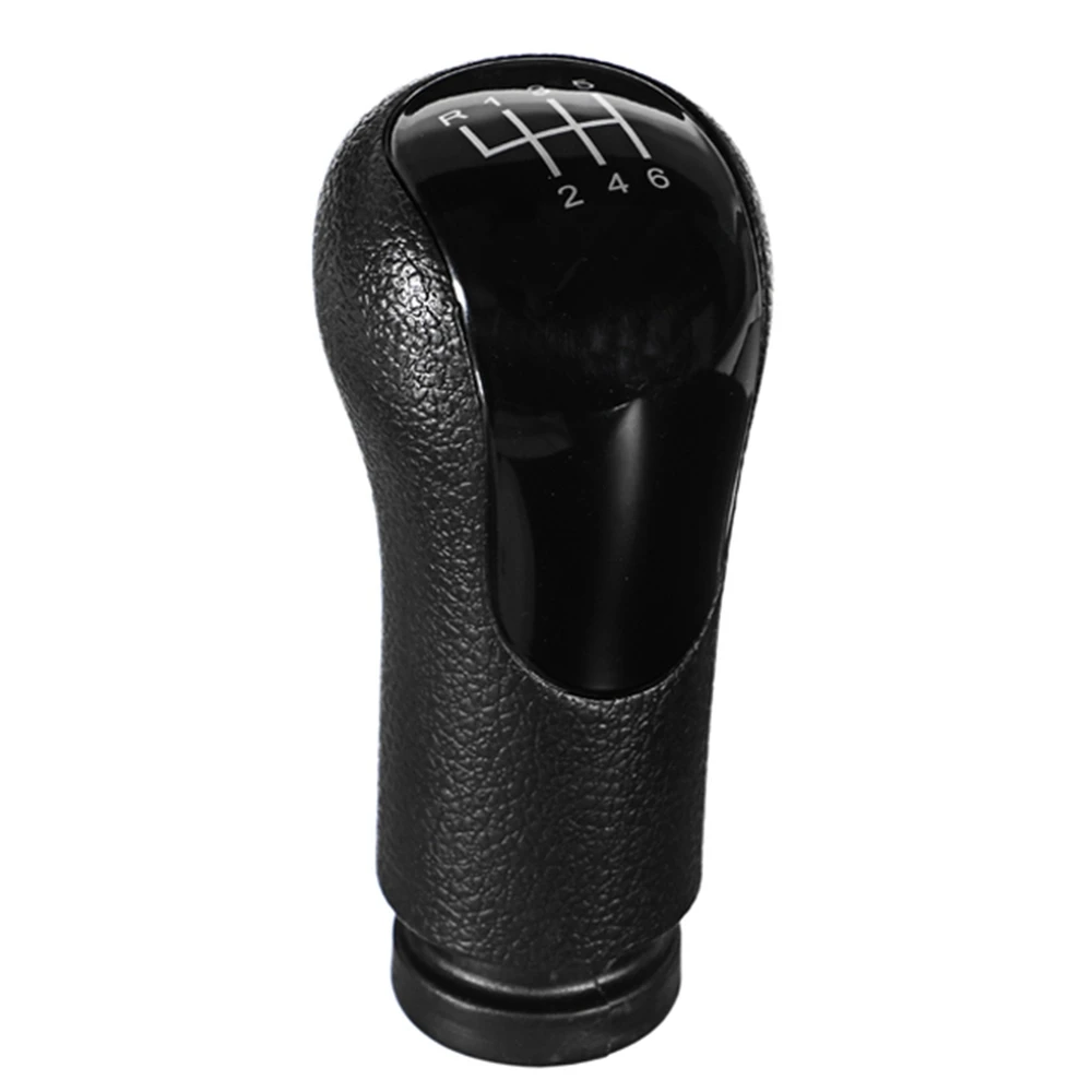 6 Speed Gear Knob Stick Shift Black for Ford Fiesta/Fusion/Transit Connect 2002+ 2S6R7217AC