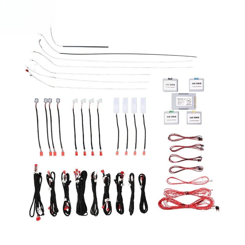 

Подходит для BMW 5 серии F10 F18 7 серии F02, неразрушающая модификация оригинального автомобильного улучшения окружающего света, 9 цветов.