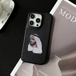 Personalised inevitable Initial kafr letters name Leather Case for iphone 11 12 14 13 15 Pro Max 16 14Plus Luxury Hard Covers