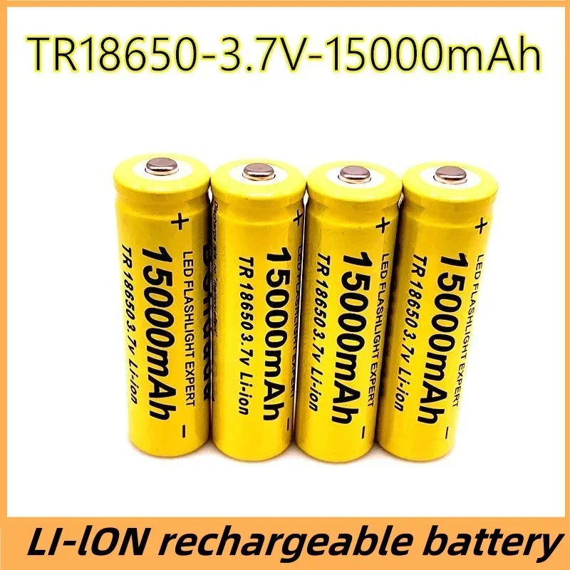 

NewBestselling 100% capacity 15000mAh 3.7V 18650 lithium-ion battery rechargeable 18650 for LED flashlights