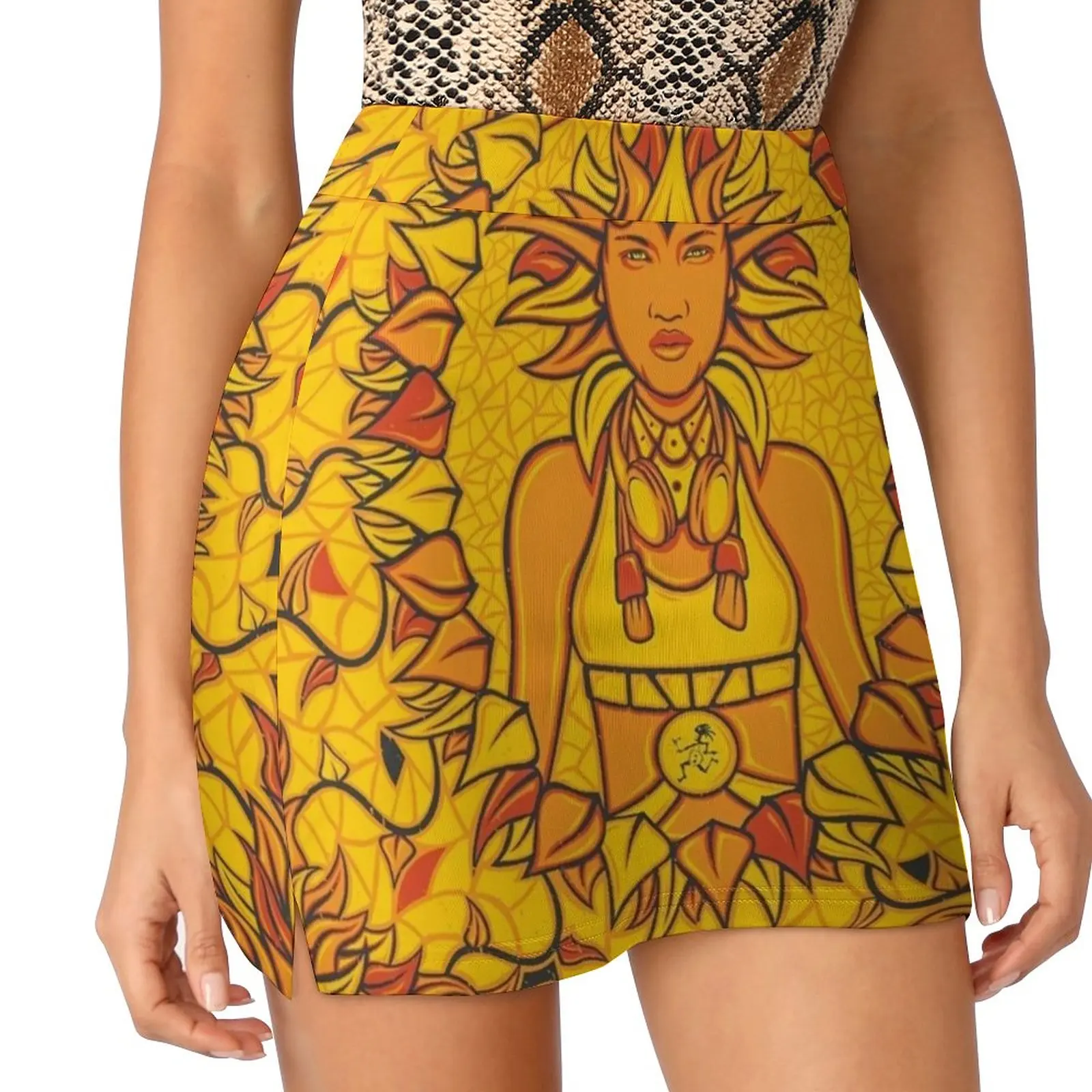 Artwork Panic Pensacola Bhy Center Labor Day Weekend 2019 Women's skirt With Pocket Vintage Skirt Printing A Line Skirts Summer