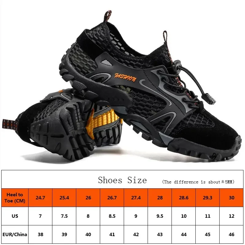 MAIJION-zapatos acuáticos profesionales para hombre, zapatillas de agua antideslizantes para senderismo, aguas arriba, zapatillas deportivas ligeras