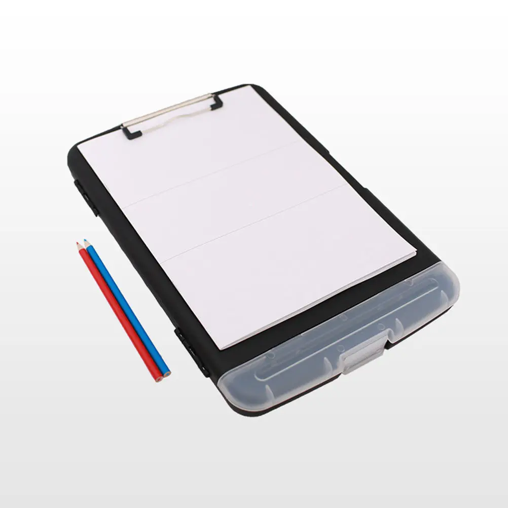 

Premium Plastic A4 Clipboard with Smooth Rounded Edges Lightweight Portable File Holder for Office School Use Large