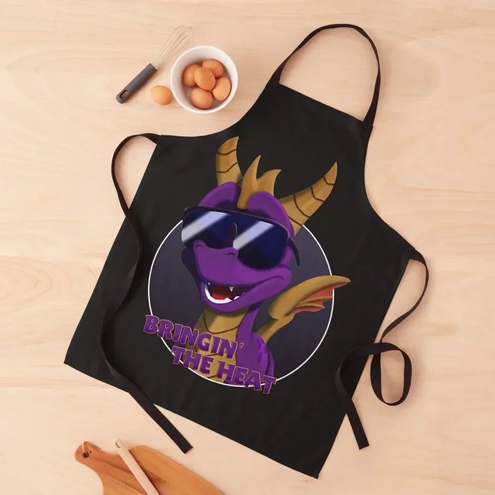 

Cool Dragon Spyr0 - Bringing The Heat/Perfect Gift For Men & Women Apron Cleaning Products For Home Men'ss Kitchen Man Apron