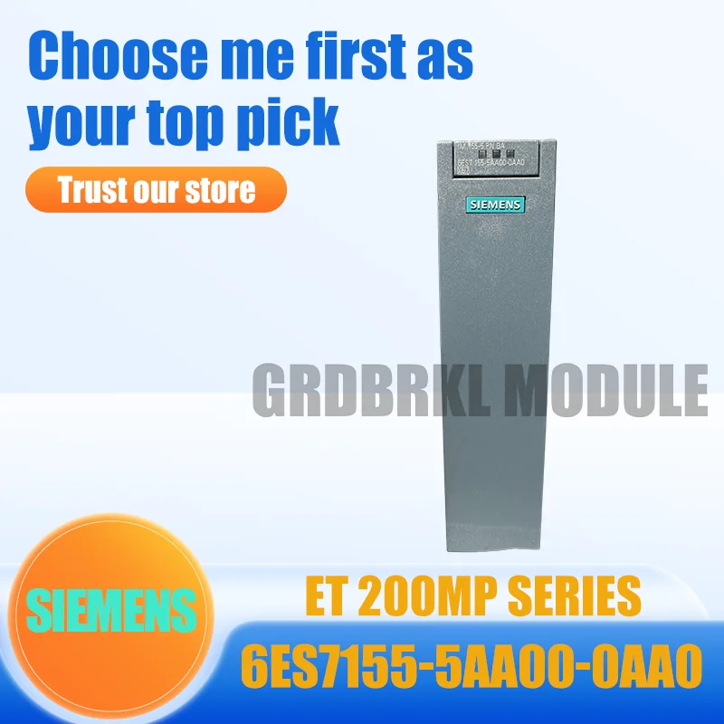 

Brand New Original SIMIENS 6ES7155-5AA00-0AA0 6ES7155-5AA00-0AC0 ET 200MP PROFINET Interface Module
