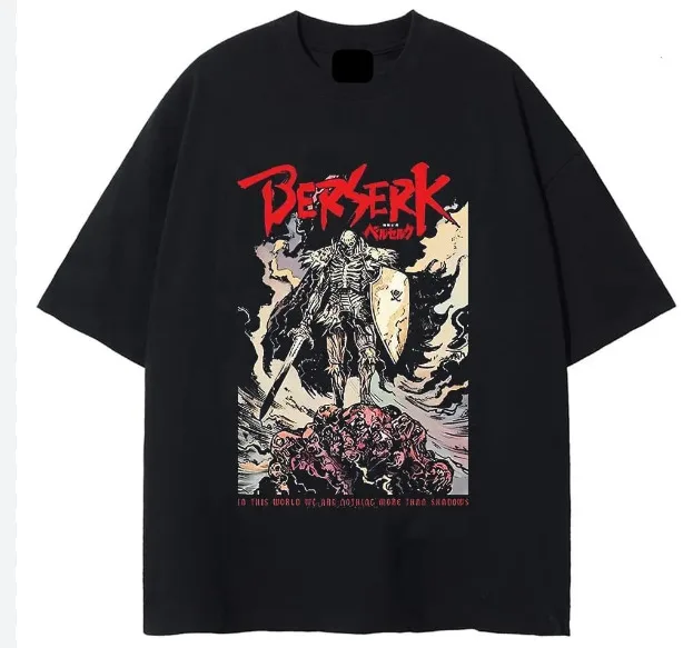 Anime Berserk t shirt, anniversary-new shirt hot gift new vintage, NEW