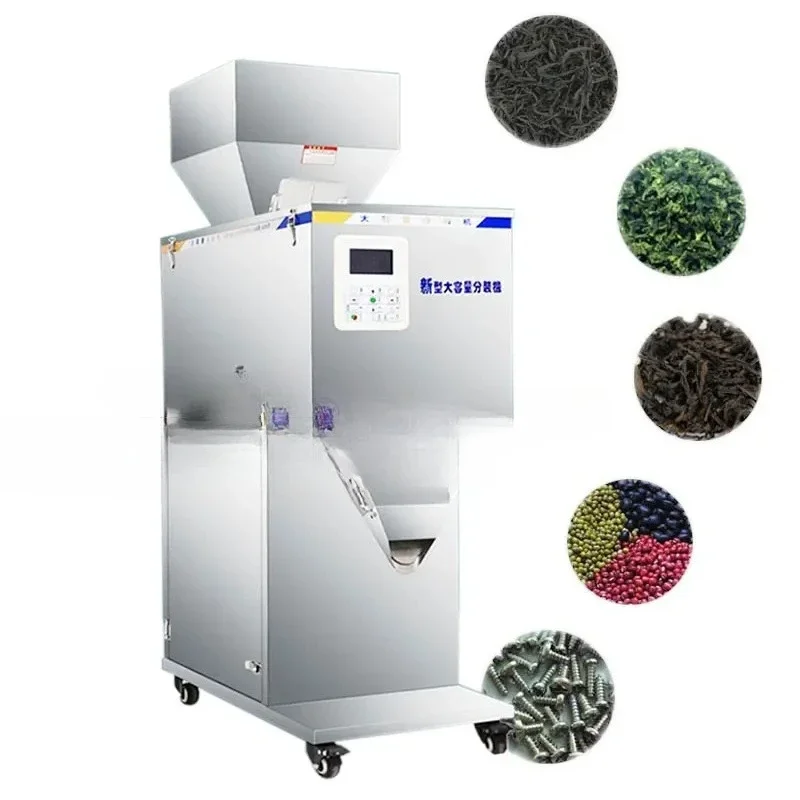 

Electric Tea Hardware Packaging Machines Commercial Particle Powder Quantitative Weighing Dispensing Filling Machine
