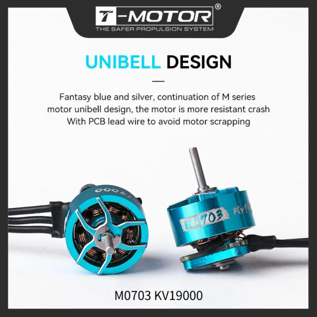 

T-MOTOR M Series M0703 KV19000 Brushless Motor 65-75mm Tiny Whoop Indoor Racing Fpv Motor Multicopter FPV Drone Parts DIY PARTS