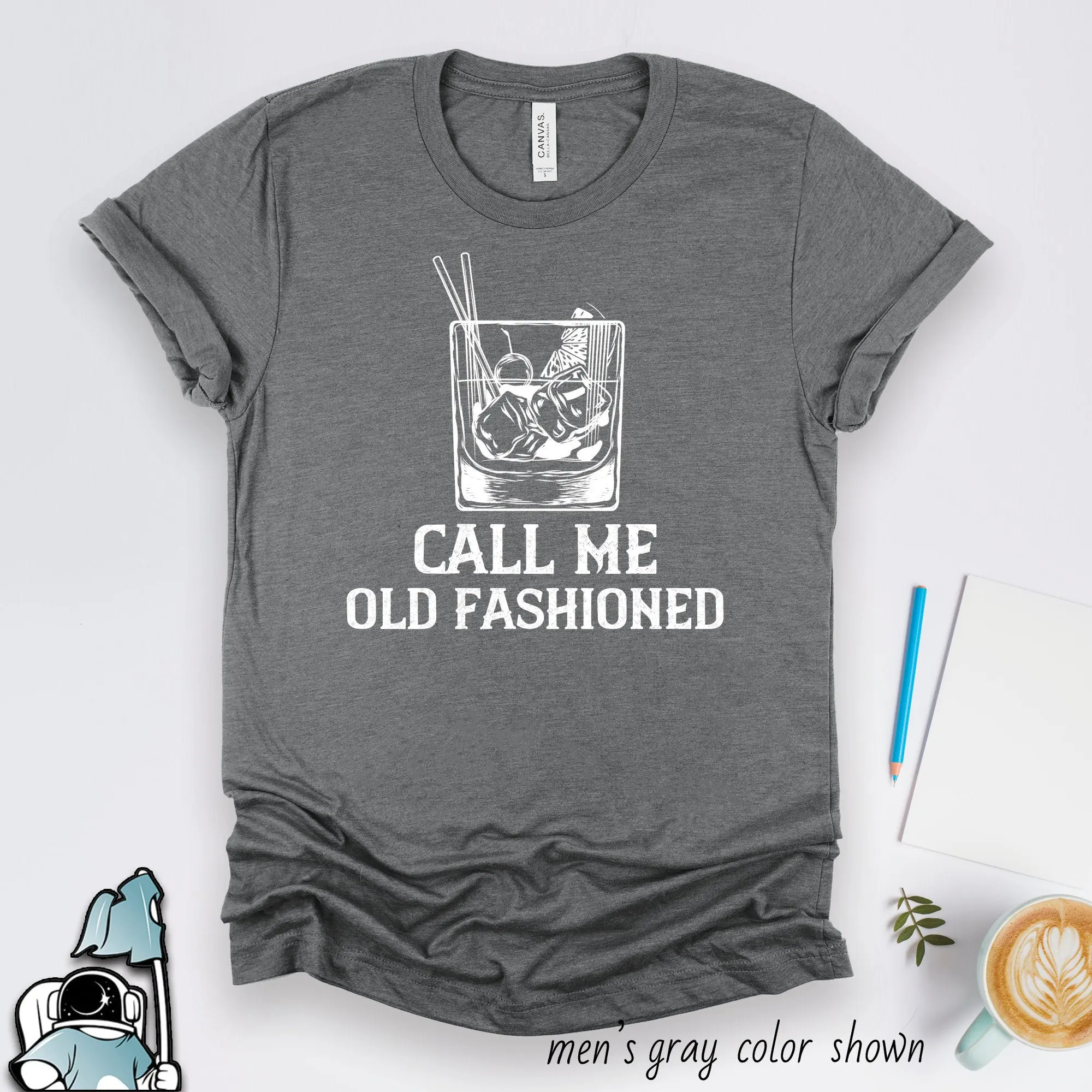 Whiskey T Shirt Bourbon Call Me Old Fashioned s Pub Crawl Alcohol Dad Grandpa