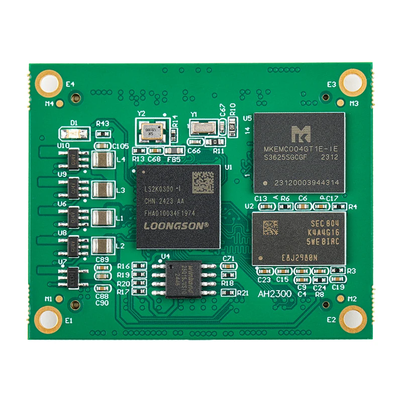 

Основная плата Loongson 2K0300-I, 4 CANFD, двойной Gigabit Ethernet, 10 последовательных портов, ЖК-дисплей