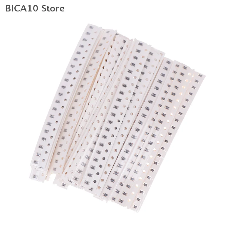 660 قطعة/الحزمة مجموعة مكثفات إلكترونية 0603 0805 1206 SMD المكثفات السيراميكية مجموعة متنوعة 33 قيم × 20 قطعة