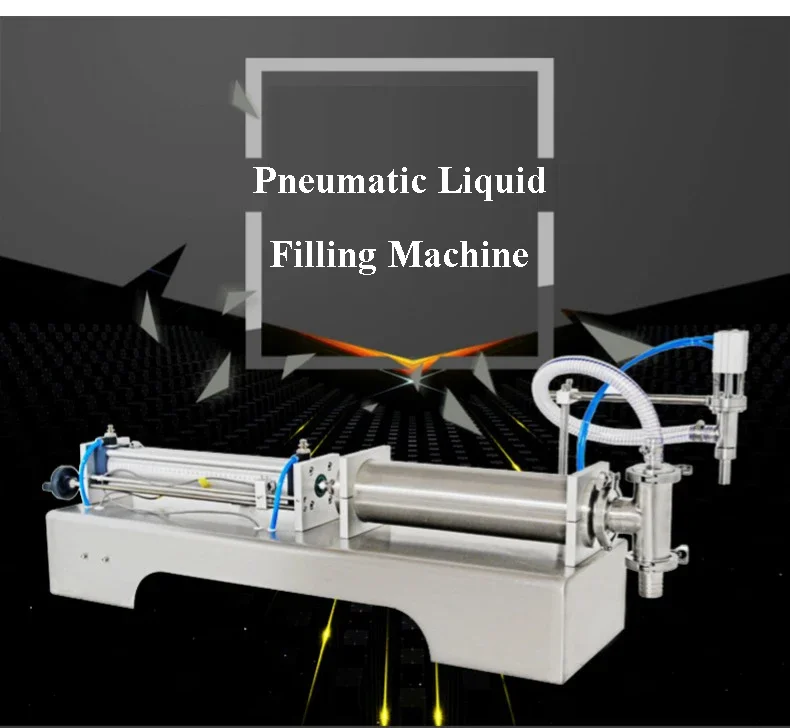 Horizontal Pneumatic Liquid Filling Machine Laundry Liquid Detergent Glue Automatic Filling Machine G1WY