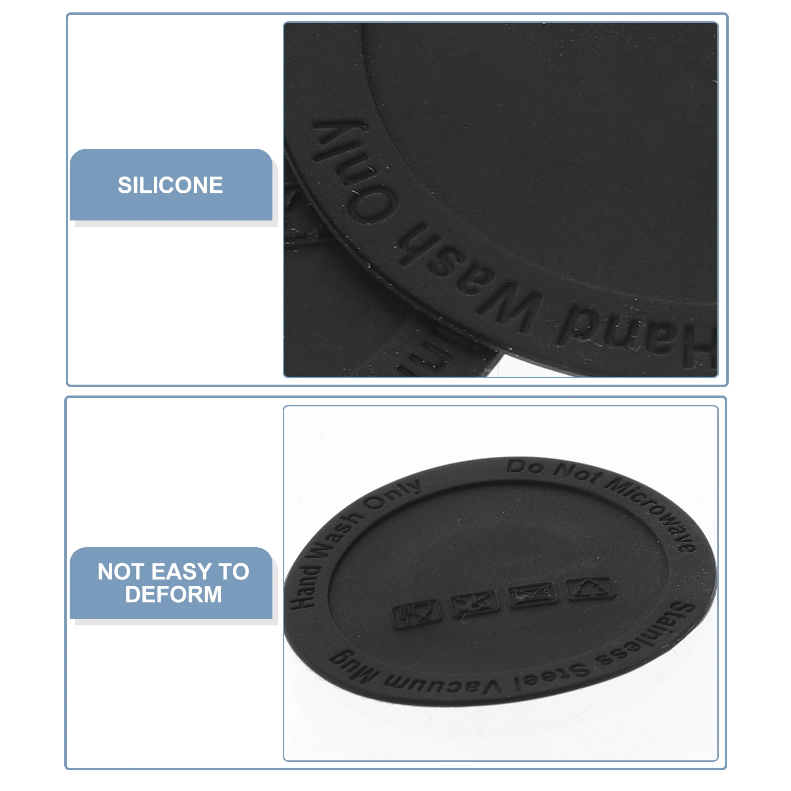 

10 Pcs Protective Tumbler Pads Thermostain Silicone Tumblers Drinking Cup for Kitchen