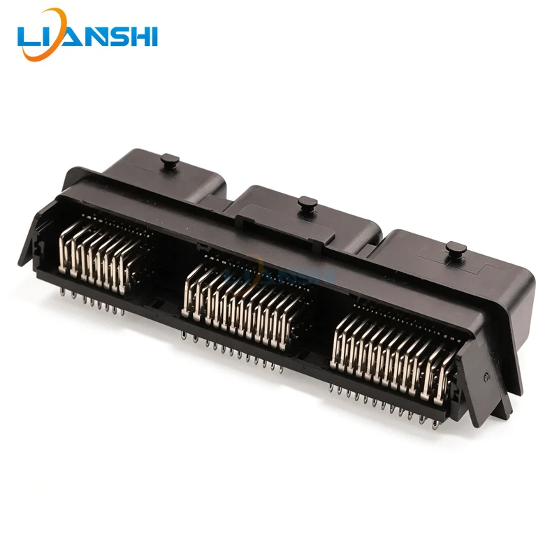 128 Pin 98383-1040 Shrouded Male PCB Header For Cars Trucks Industrial Control Systems Wiring Harness Assembly Kits OEMs Sets
