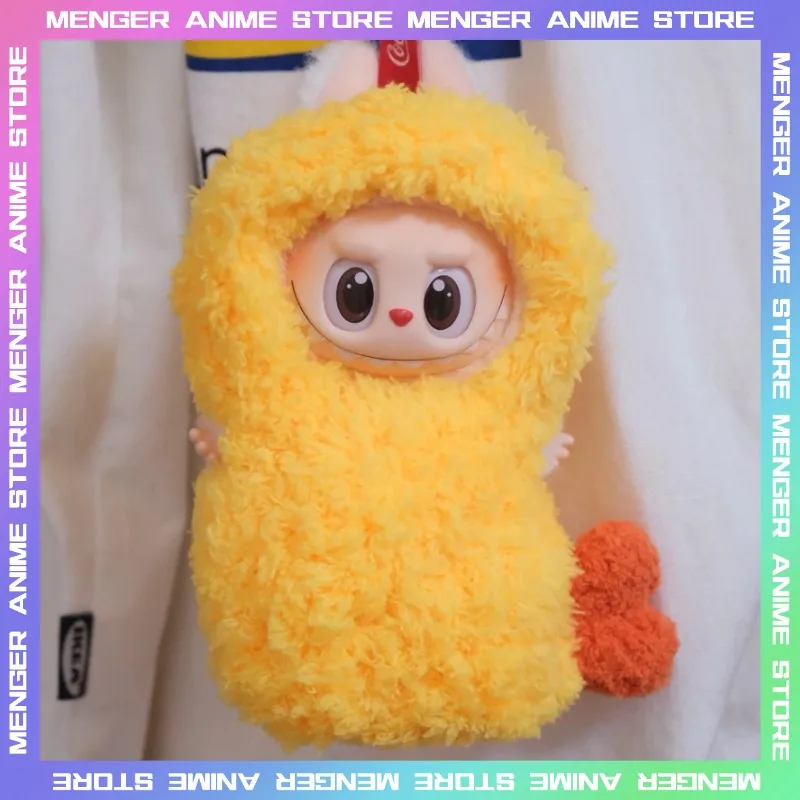 

(Only Clothes for Labubu) Doll Clothes Strange Flavor Fried Shrimp Costume Set Fit 1st/2nd/3rd Gen Bag Charm Dolls Accessories