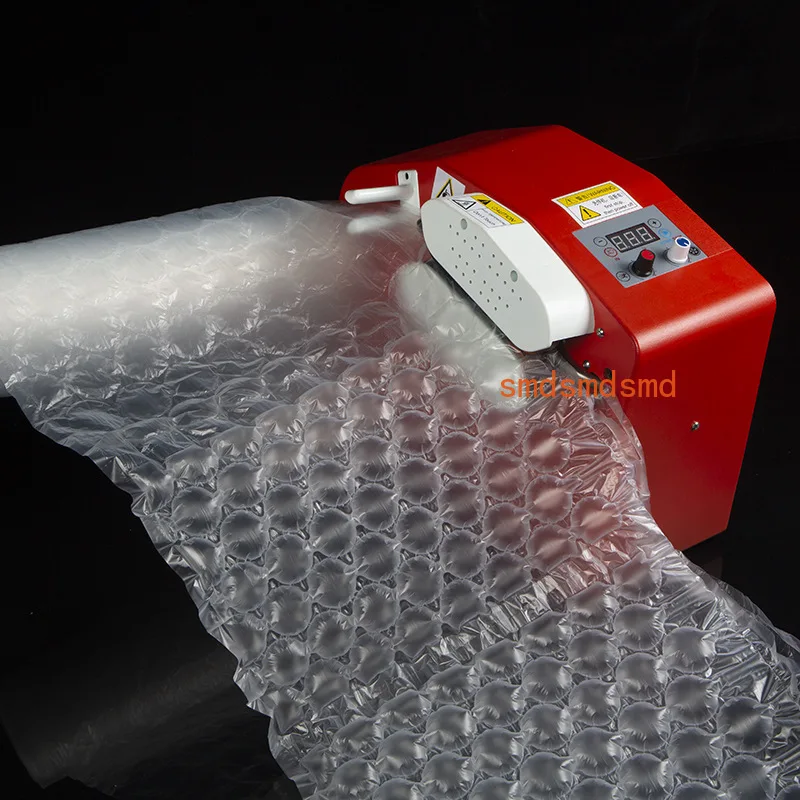 

Saco cheio inflator buffer máquina almofada ar processador alimentos inflator bomba cabaça filme máquina