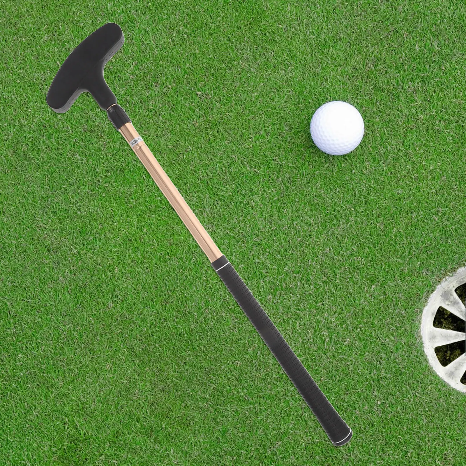 

Adjustable Golf Putter Telescopic Aluminum Alloy Shaft Non-Slip Grip Portable Indoor Outdoor Training Tool Practice Golf Club