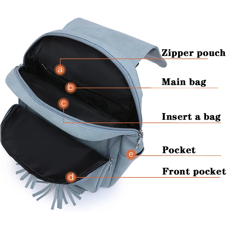 4 Color Optional Bags Girl Travel Kapsack Fashionable Solid Color PU Leather Backpacks Luxury Women\'s Designer Brand Mochilas
