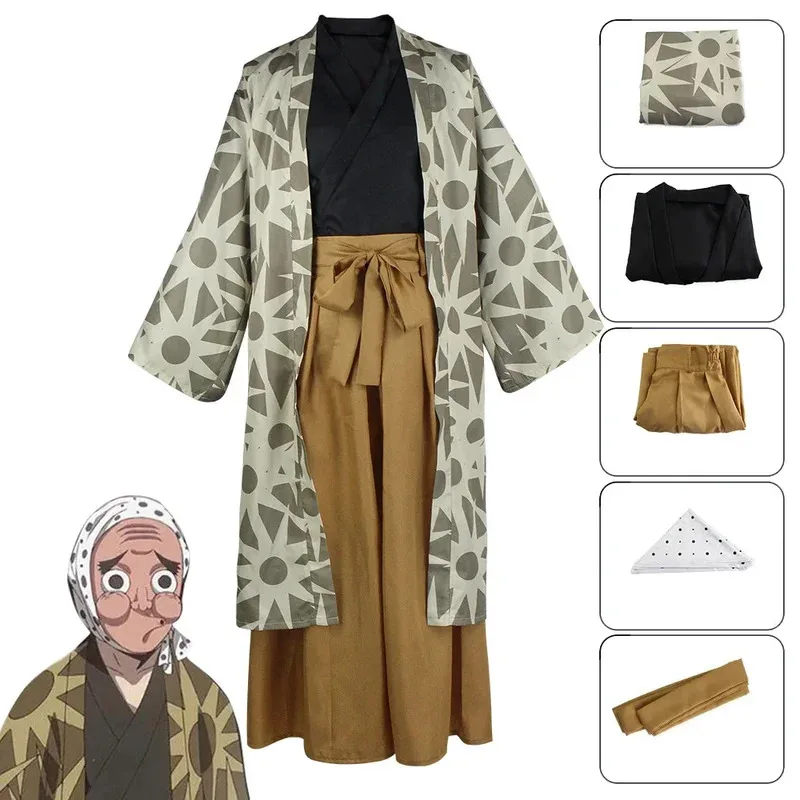 

Anime Haganezuka Hotaru Cosplay Costume Christmas carnival costume jacket long pants headband belt