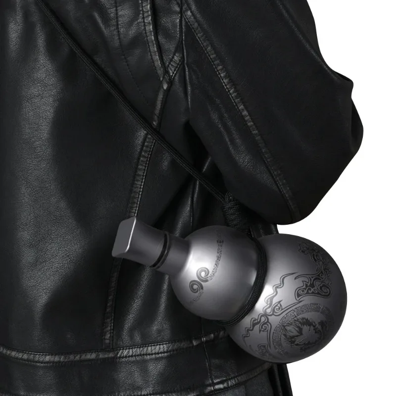 

500ml Gourd Water Bottle Stainless Steel Wu Kong Water Kettle Leakproof Double-Layer Insulated Cup for Cold Hot Beverages