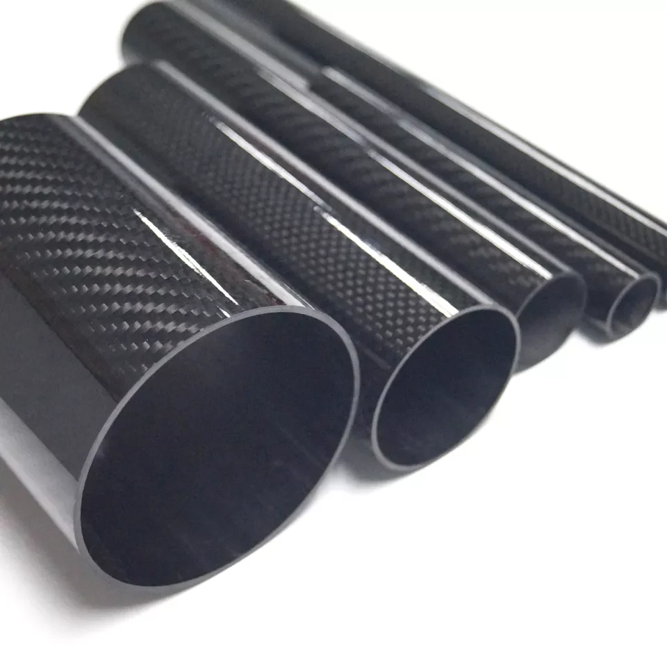 DAYO Carbon Fiber Tube Customized CNC Cutting Service Carbon Pipe Processing Machining for Drone parts Robot DIY Hobby