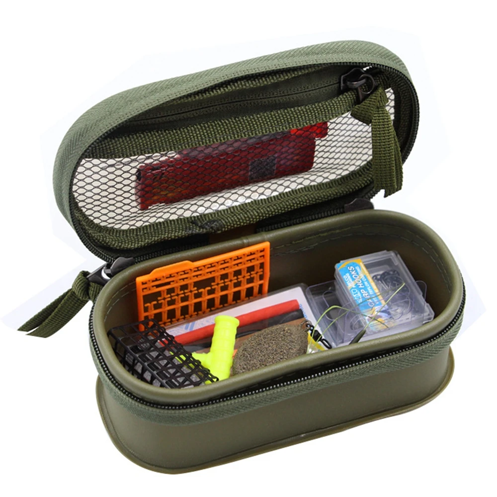 Portable Fishing Bag, Fishing Reel, Lure Hook, Storage Case, EVA Small Bucket, Waterproof Carp Fishing Tackle Organizer Tool Box