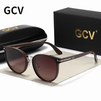 Nouvelles Lunettes de Soleil Polarisées GCV pour Femme, Style Œil de Chat, Tendance, Luxe, Monture Ultralégère, Idéales pour le Tourisme, les Fêtes et les Loisirs 4