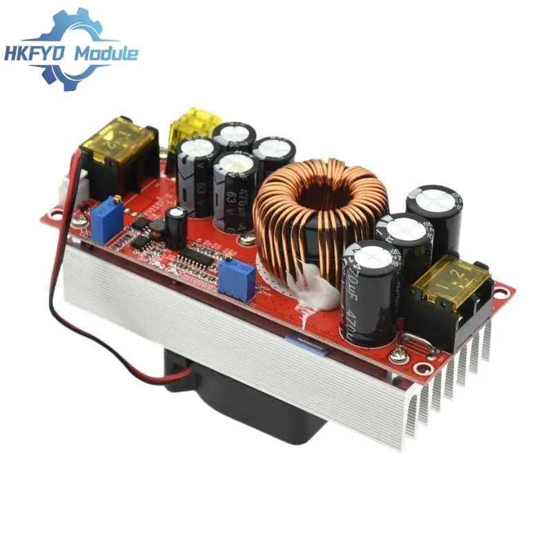 1800W 40A DC-DC Boost Converter Step Up Power Supply Module 10-60V To 12-90V Adjustable Voltage Charger