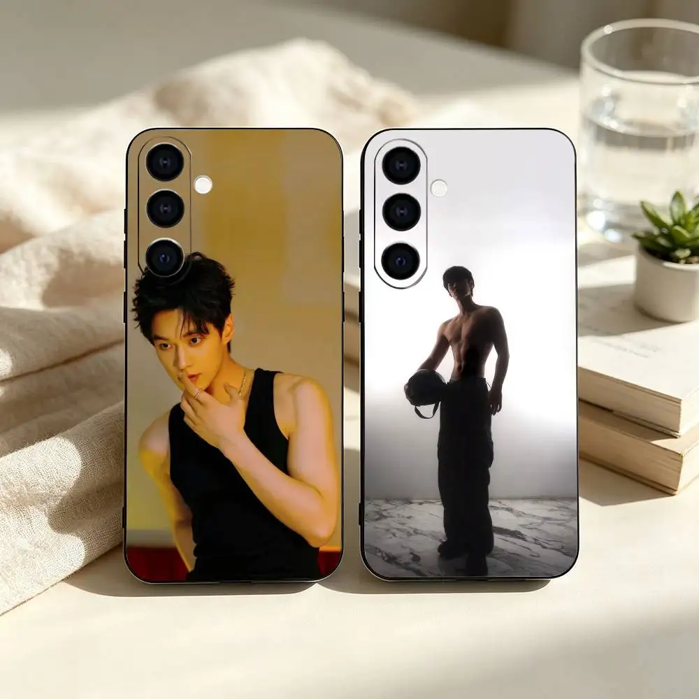 N-Nick He Yu Jin Chao  Black Soft Silicone Phone Case For Samsung Galaxy A71 A72 A73 A51 & Other Related Models
