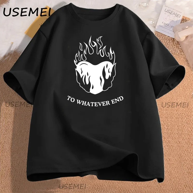 Fireheart Graphic T Shirts SJM Book Lover T-Shirt Casual Cotton Short Sleeve Throne of Glass Tshirt Bookish Graphic T Shirts