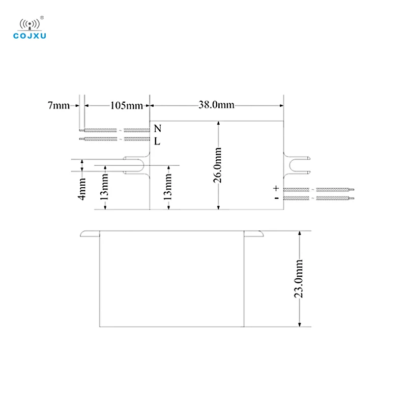 Cojxu AC-DC step down power module AM11-12W05C power 12w ac 80-250v dc 5.0v/2a/5% compatível