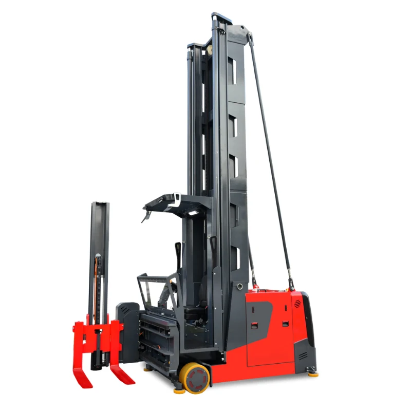 MAN UP 3WAY FORKLIFT NARROW WAY FORKLIFT TRUCK 12 Meter FORKLIFT REACH STACKER