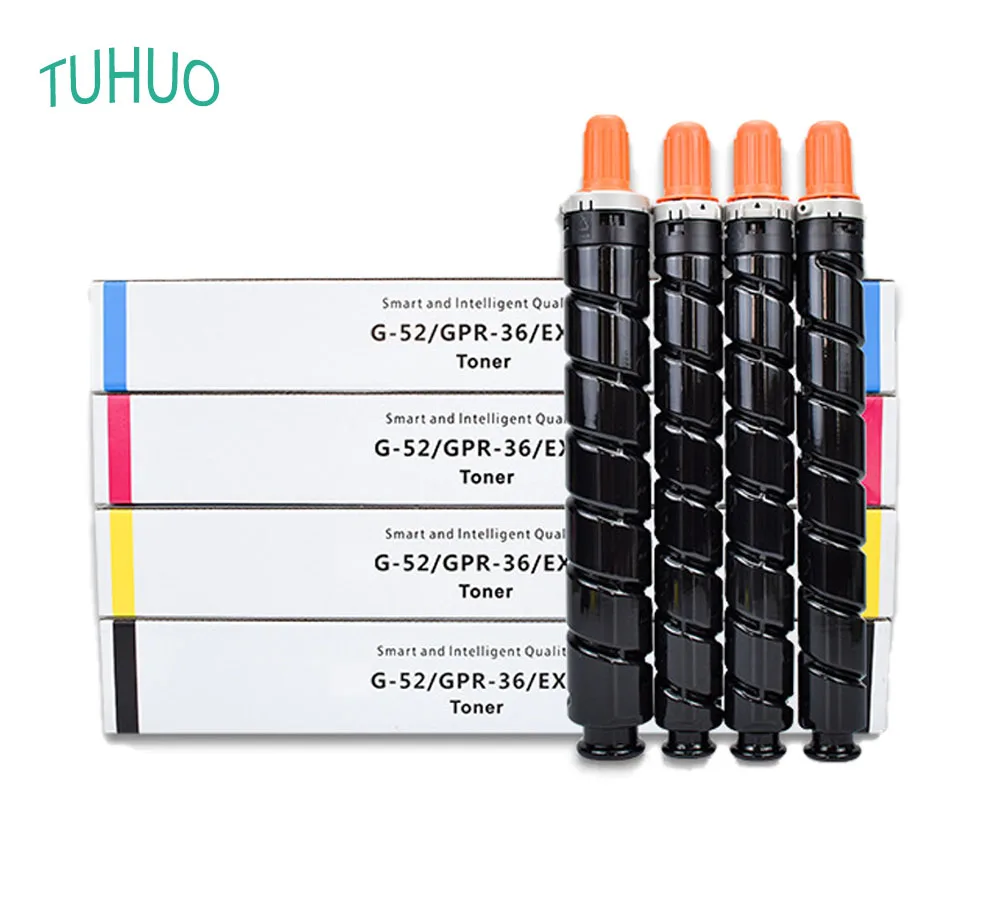 

4 шт./1 комплект C-EXV34 NPG-52 GPR-36 тонер-картридж для Canon iR ADV C2020 C2025 C2030 C2220 C2225 C2230 принтеры NPG52 CEXV34 G52