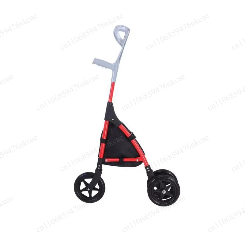 Wheeled walker crutches adult elderly walker crutches