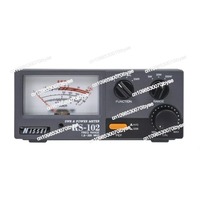 New  Arrival NISSEI RS-102 1.8-200MHz 200W SWR POWER Meter HF/VHF Pointer Meter RF Power Meter with Led Backlight
