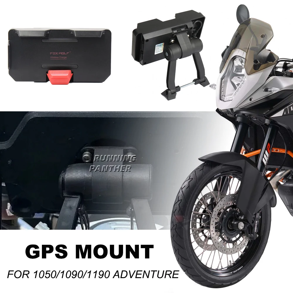 

NEW Motorcycle Accessories Mobile Phone Holder Stand Support GPS Navigation Bracket For 1050 1090 1190 Adventure L ADVENTURE R