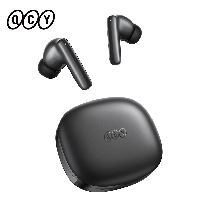 QCY T13 Pro -50dB Adaptive ANC Earbuds Bluetooth 6.0 Multipoint Connection Earphones 6 Mics AI Call 47H Transparency Mode HT23