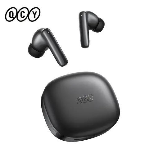 QCY T13 Pro -50dB Adaptive ANC Earbuds Bluetooth 6.0 Multipoint Connection Earphones 6 Mics AI Call 47H Transparency Mode HT23
