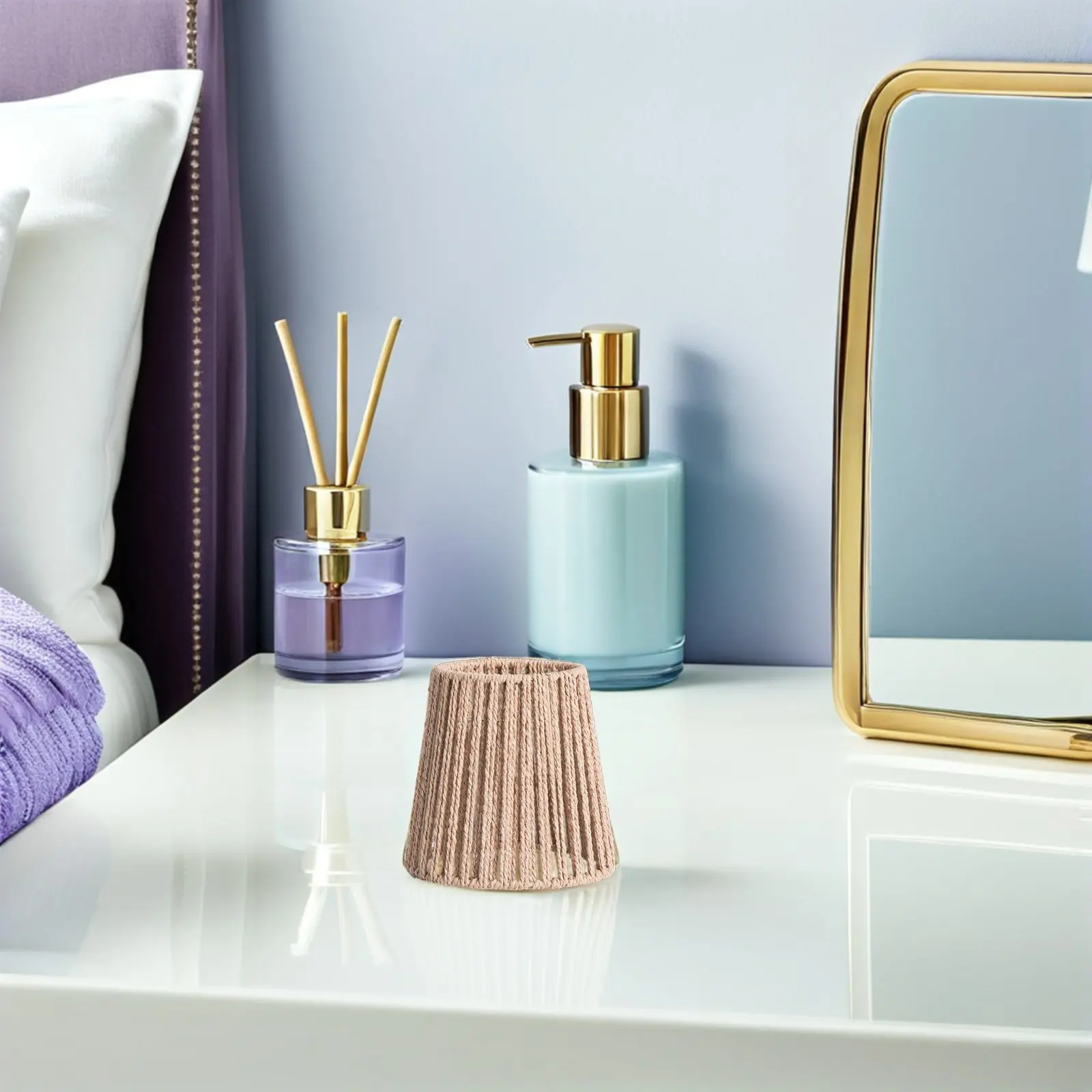 

Декоративный плетеный абажур в деревенском стиле для потолочных люстр и подвесных светильников, винтажный чехол для лампы, декор для интерьера