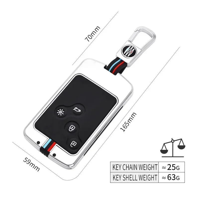 

Zinc Alloy Car Key Case Cover For Renault Koleos Kadjar Scenic Megane Sandero Espace Clio Captur Kangoo Laguna Talisman Twingo